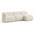 Modern Curved Sectional Sofa