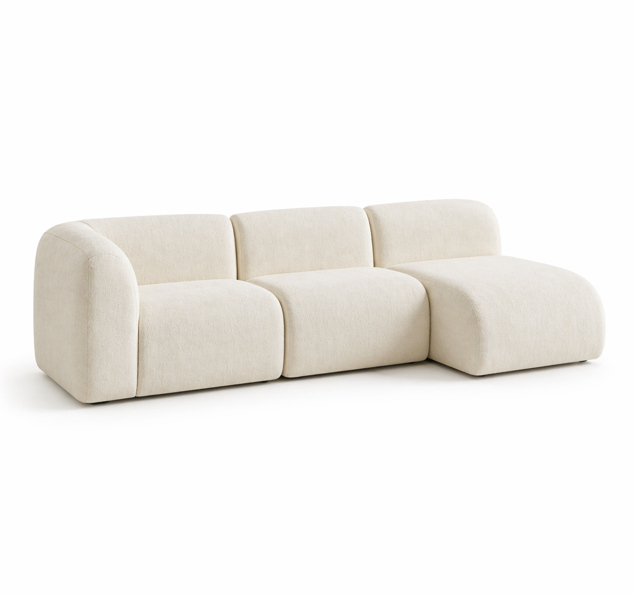 Modern Curved Sectional Sofa